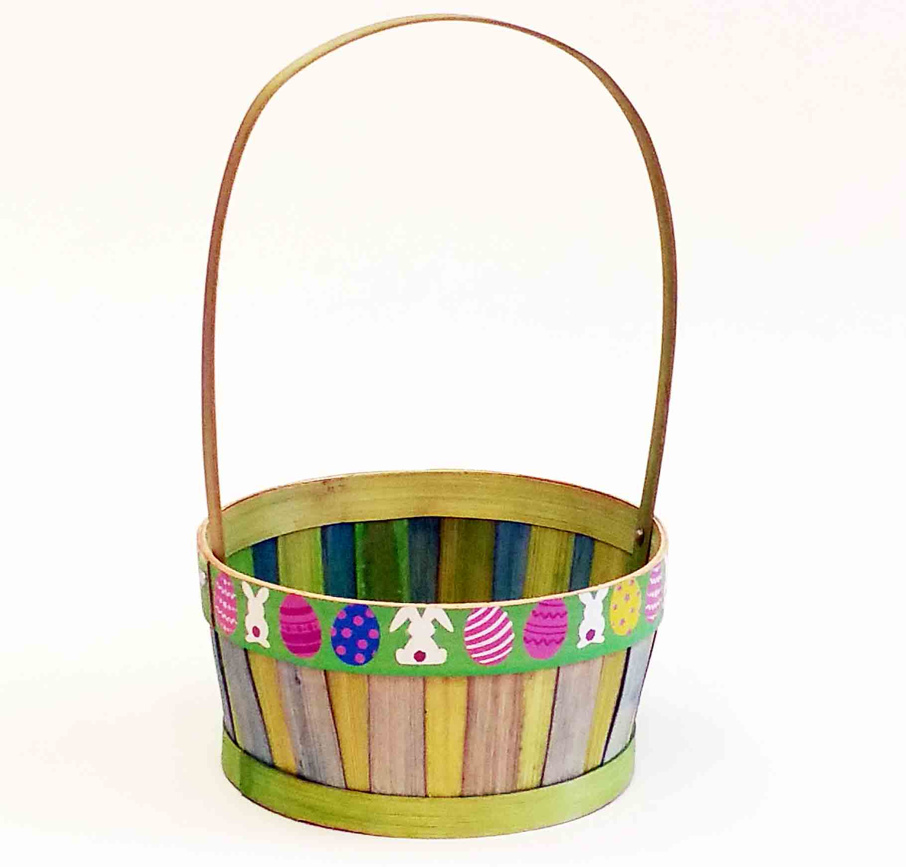 9092 - 8" Easter Basket with Liner - 3.50 ea