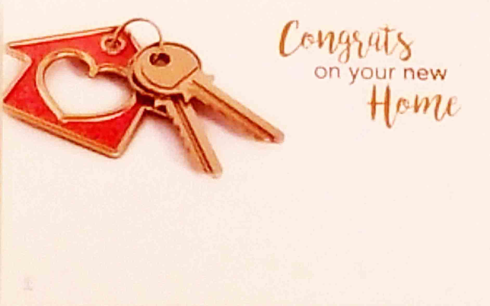 AC4912 - Congrats on your new Home - 2.45 ea, 2.25/10