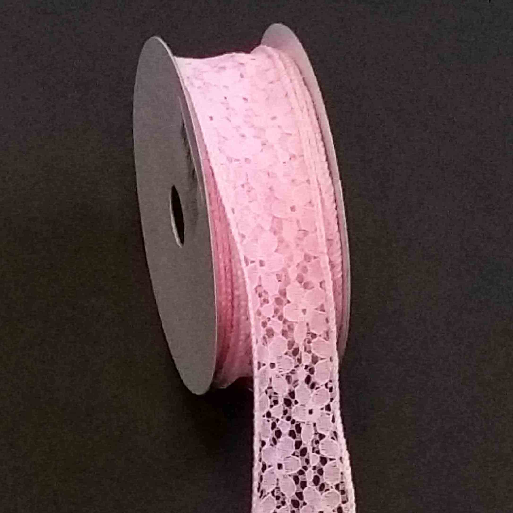 1757 - 1.5" Wired Damaris Lace Ribbon - 5.75 bolt