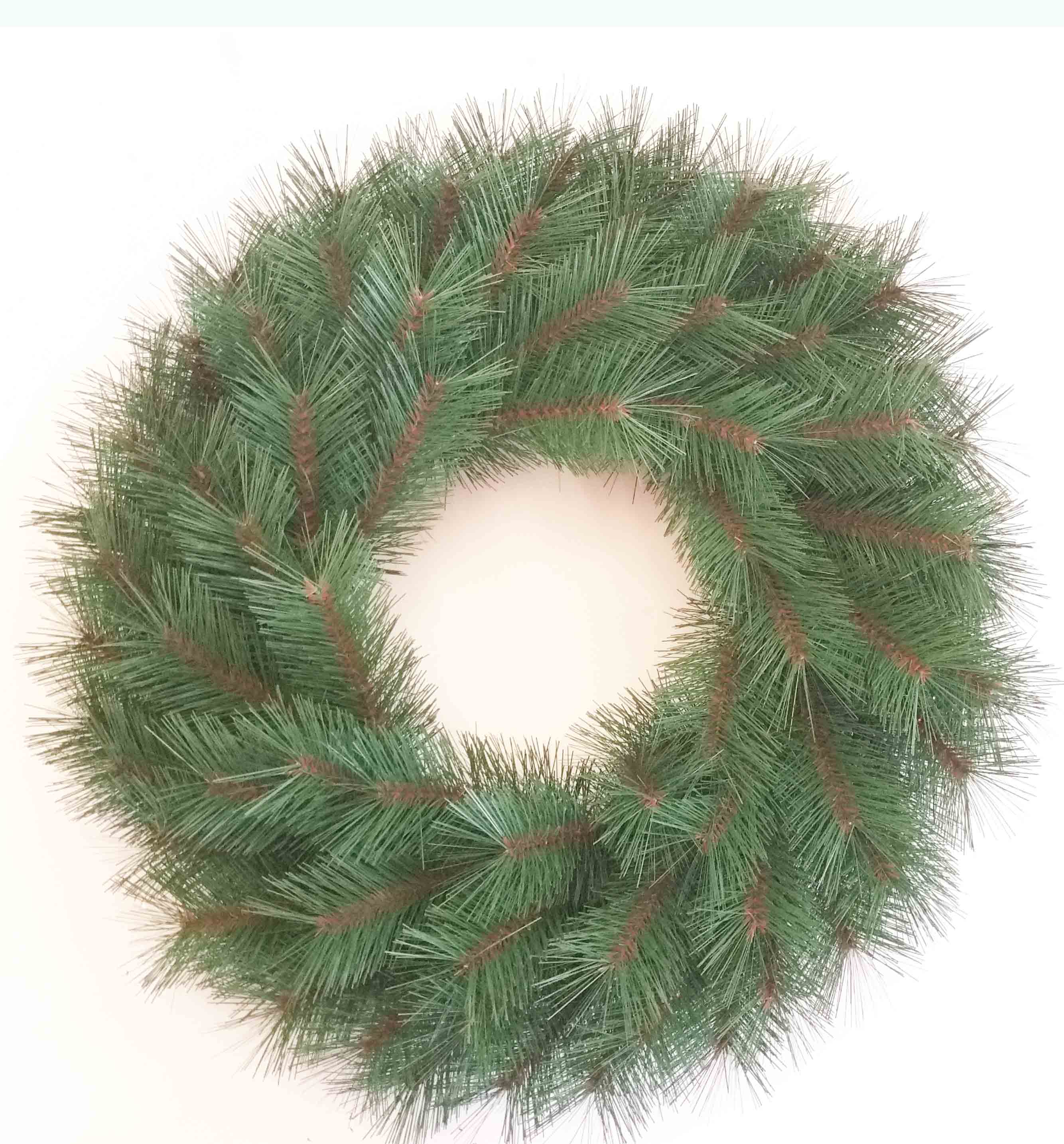 XW92 - 24" Long Needle Pine Wreath - 21.95 ea