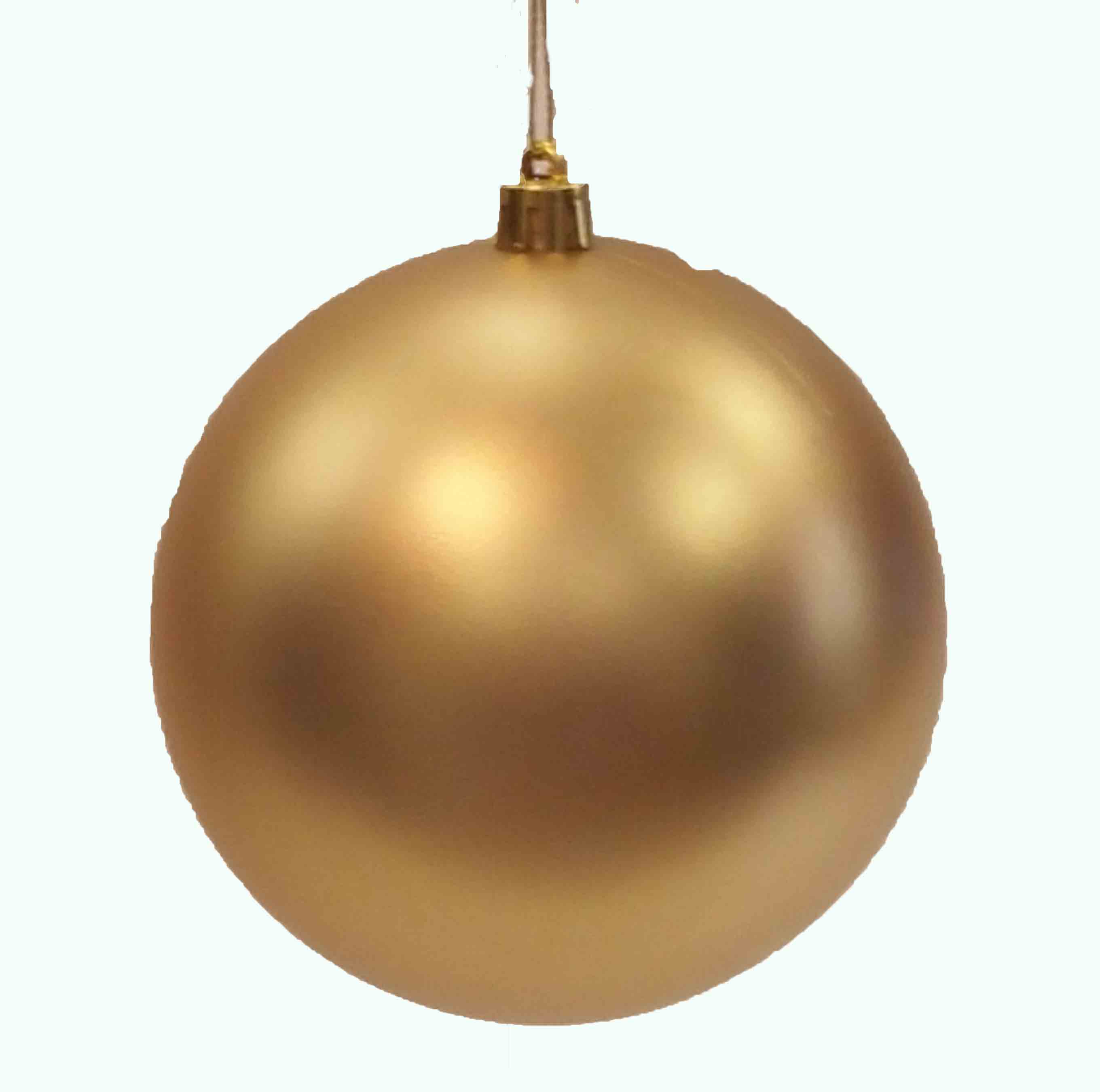 X9100 - 3.75" Matte Gold Hanging Ball - 1.75 ea, 1.40/24