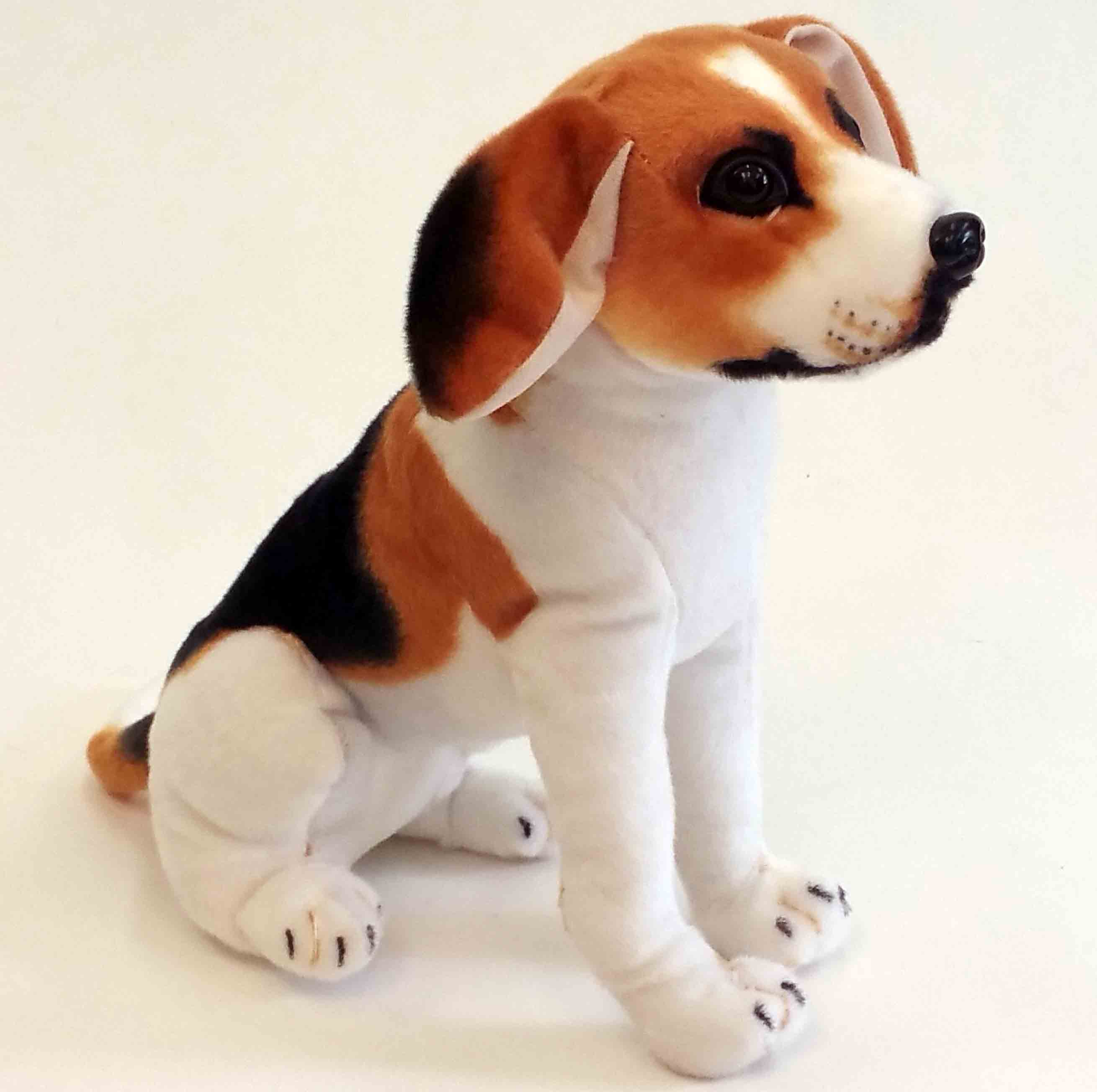 P12 - 12" Plush Sitting Beagle - 12.95 ea