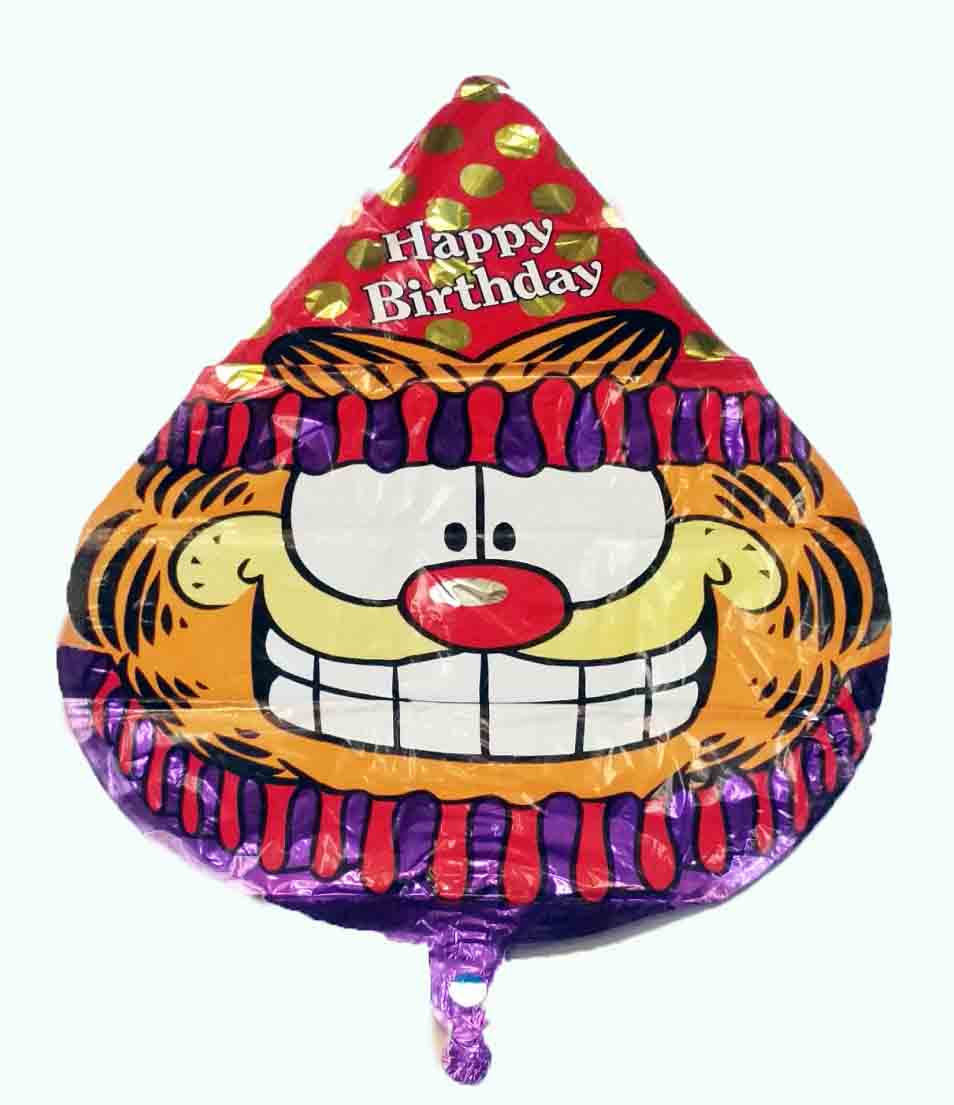 5606 - 26" - Happy Birthday-Garfield Clown - .99 ea