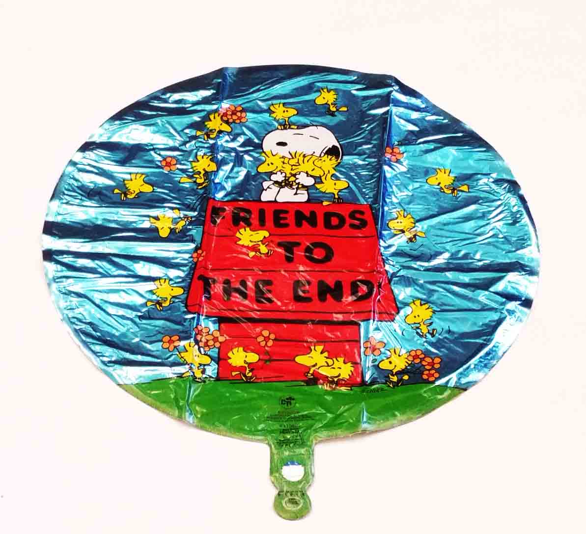 2618 - 18" - FRIENDS TO THE END - SNOOPY - .50 ea