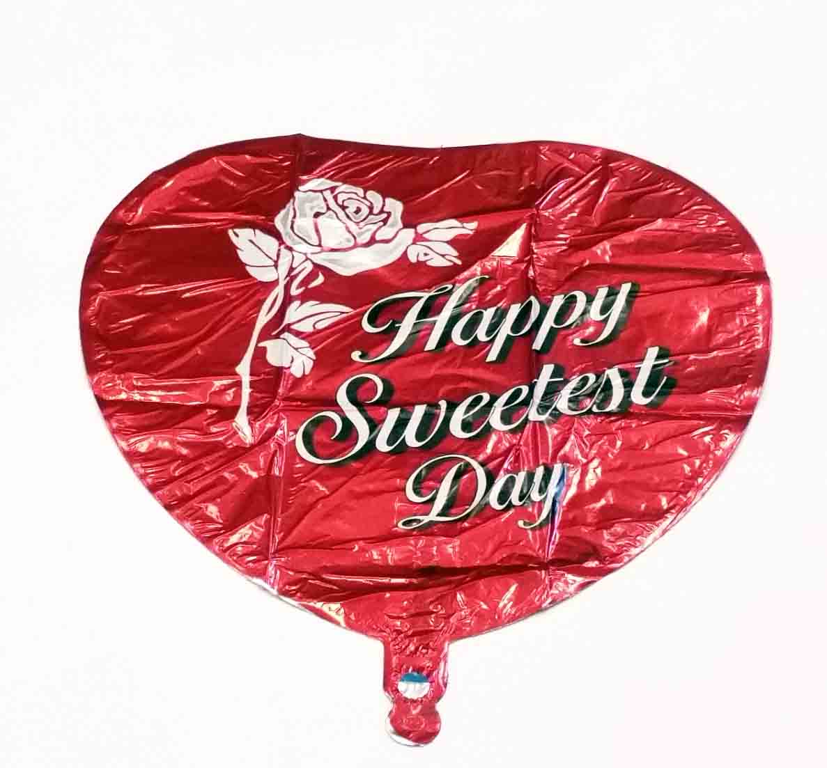 2618 - 18" Flat - Happy Sweetest Day - .50 ea