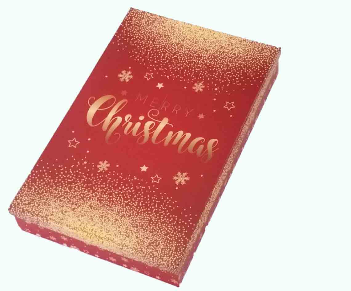 X569 - Flat Merry Christmas Boxes - 19.60 set of 5