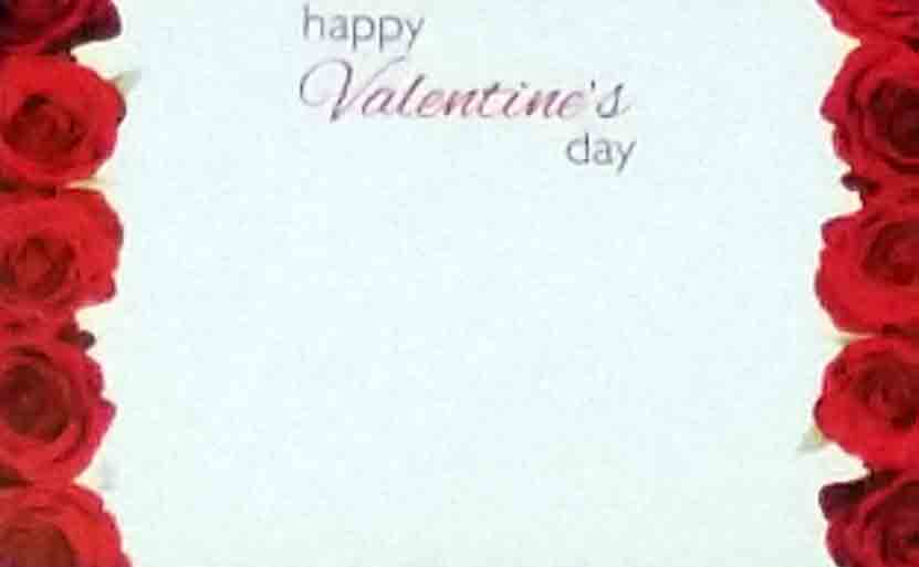 AC4932 - Happy Valentine's Day - 2.35 pkg, 2.15/10
