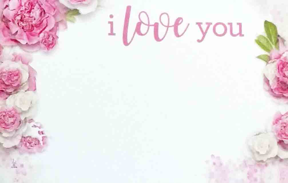 AC4896 - I Love You - 2.35 pkg, 2.15/10