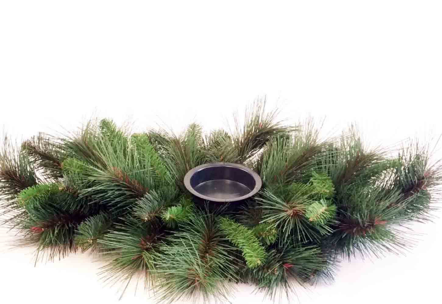 XC26 - 26" Mixed Pine Centrepiece with Holder - 13.60 ea