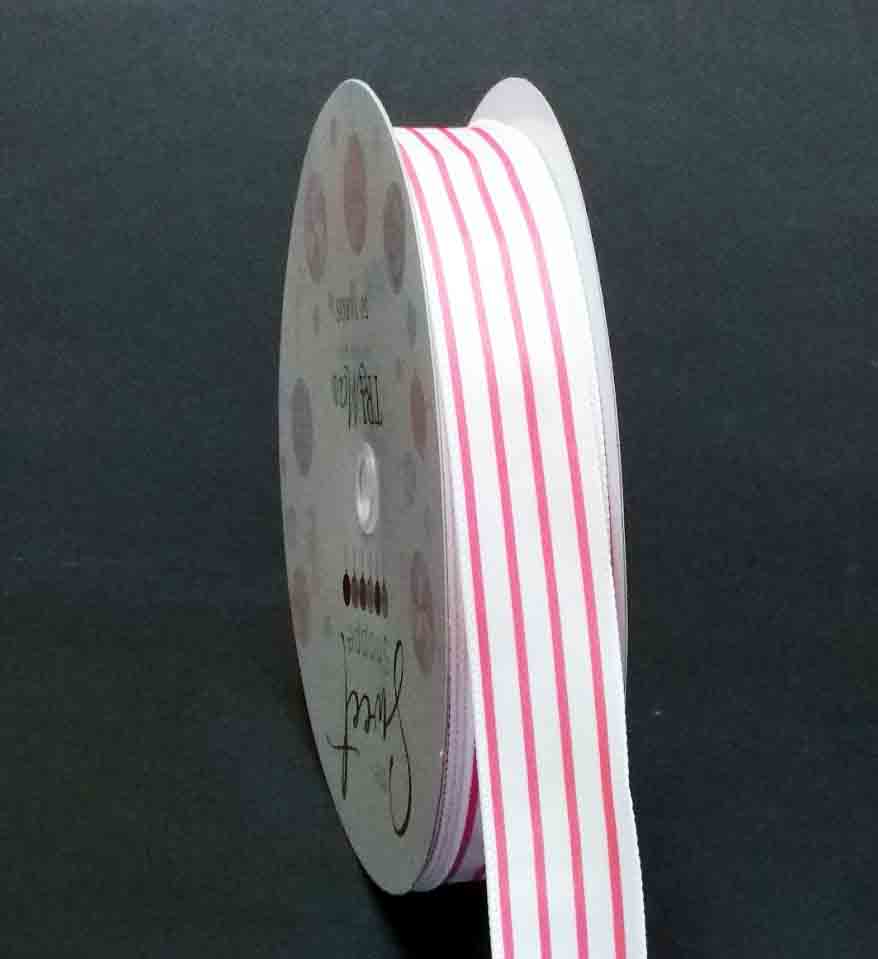 9650 - 1.5" x 50 yds Wired Candy Striped - 12.95 bolt