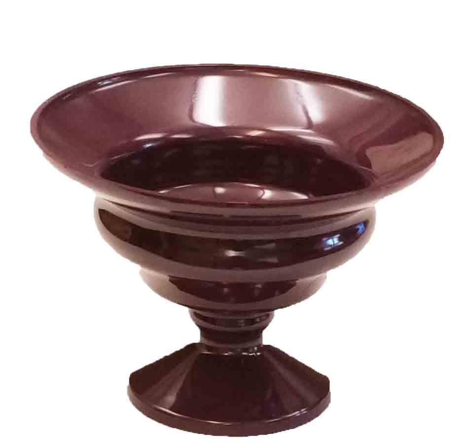 1371 - 7.25" Iliad Pedestal Bowl - 4.45 ea, 4.20/24