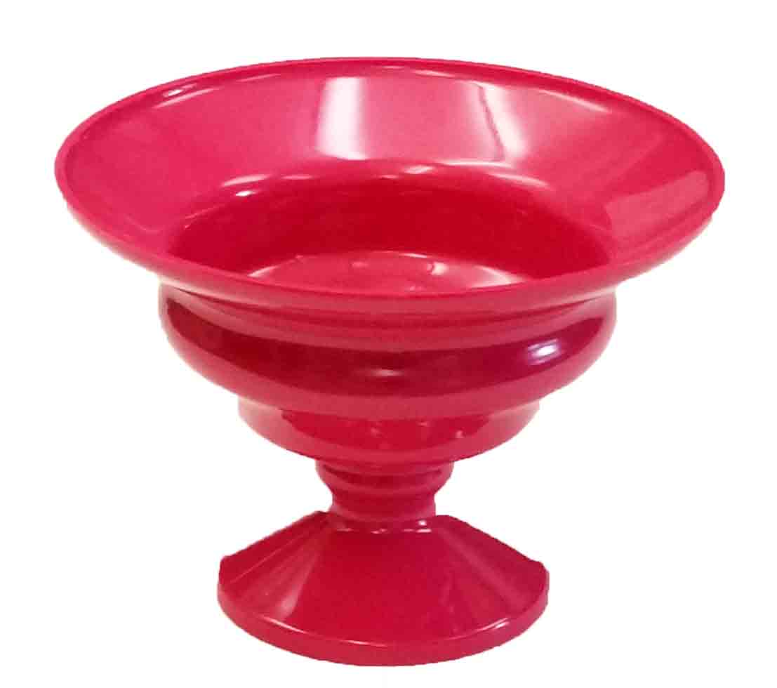 1371 - 7.25" Iliad Pedestal Bowl - 4.25 ea, 4.00/24