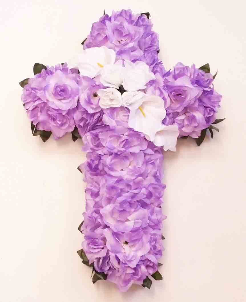 1926 - 26" Purple/White Cross - 39.50 ea