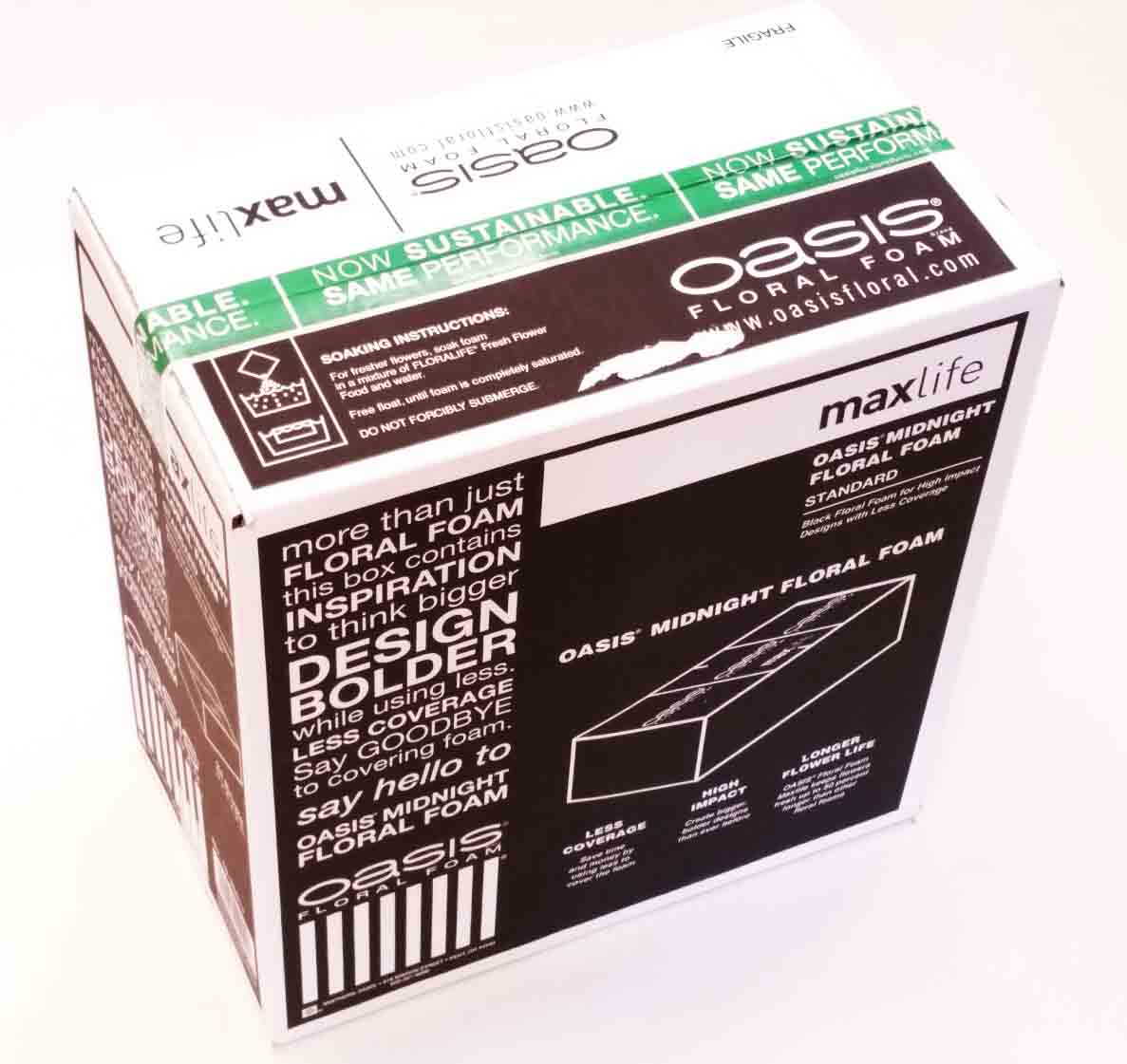 2011 - Black Foam Bricks - 45.75 case of 24