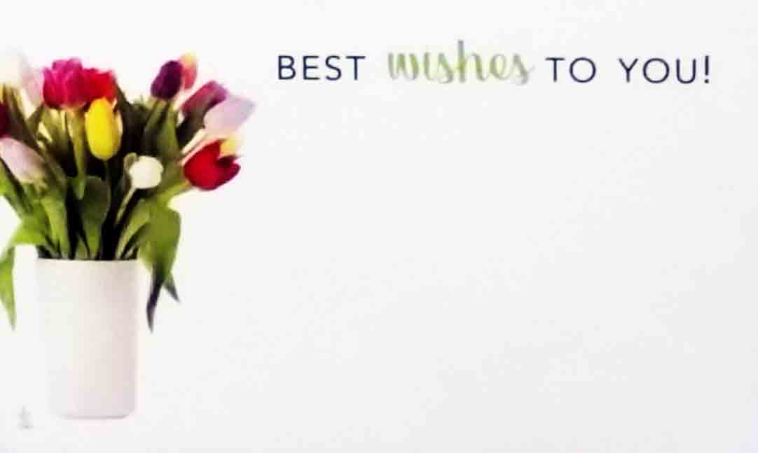 AC4962 - Best Wishes To You - 2.45 pkg, 2.25/10