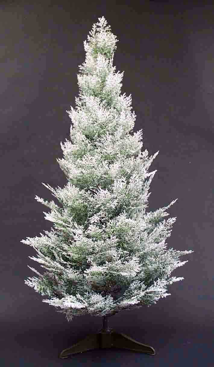 XT36 - 36" Bubble Glittered Cedar Tree - 41.50 ea