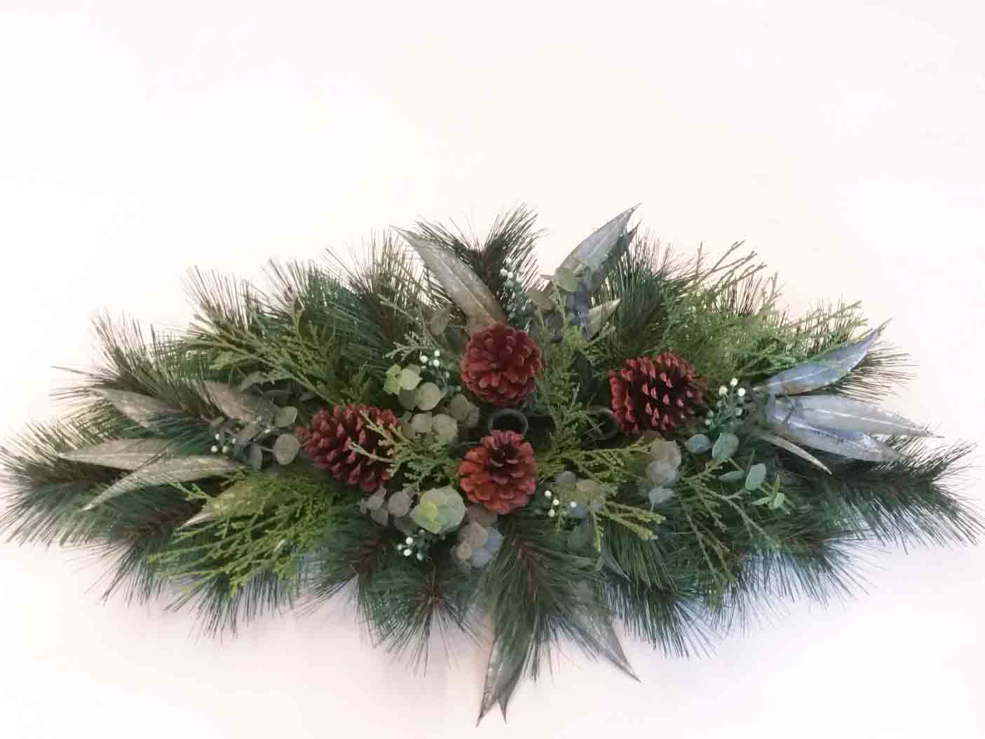 XC30 - 30" Centerpiece with 3 Candle Holders - 25.95