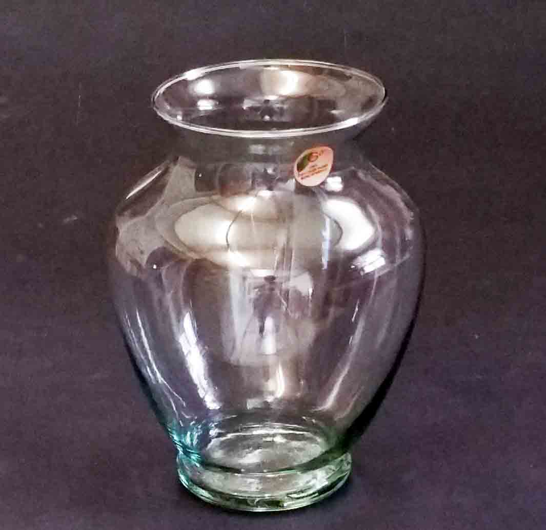 GL381 - 7" Glass Ginger Jar - 5.50 ea, 5.20/24