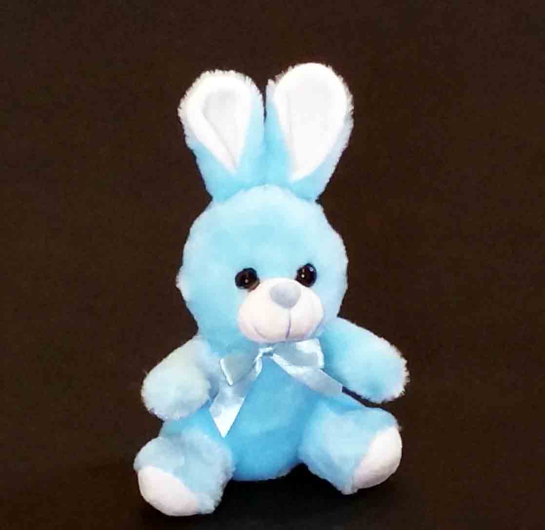 P187 - 7" Plush Sitting Rabbit - 3.85 ea, 3.50/12