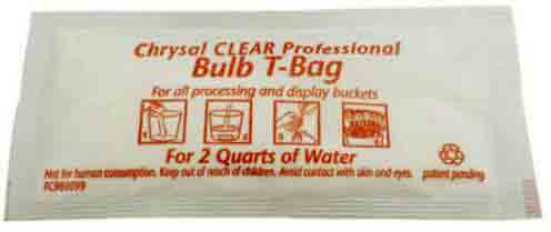7375 - Chrysal Clear Bulb T-Bags - 29.25 bag of 60