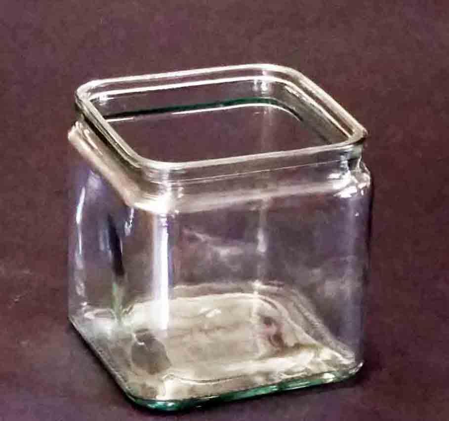 GL3060 - 5" Glass Cube - 4.05 ea, 3.80 12
