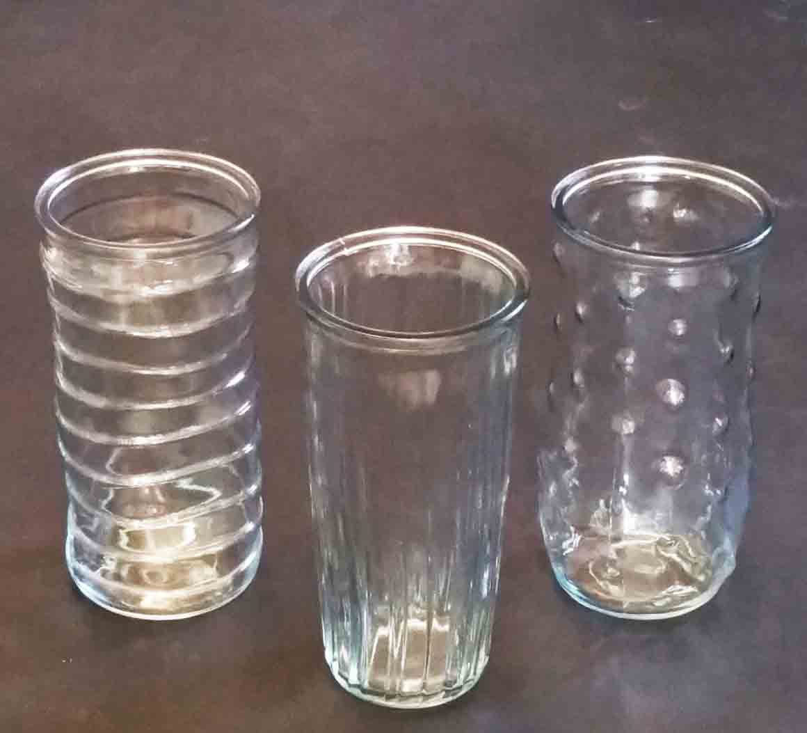 GL4072 - 8.5" Rose Vase Assortment - 3.60 ea, 2.85/12