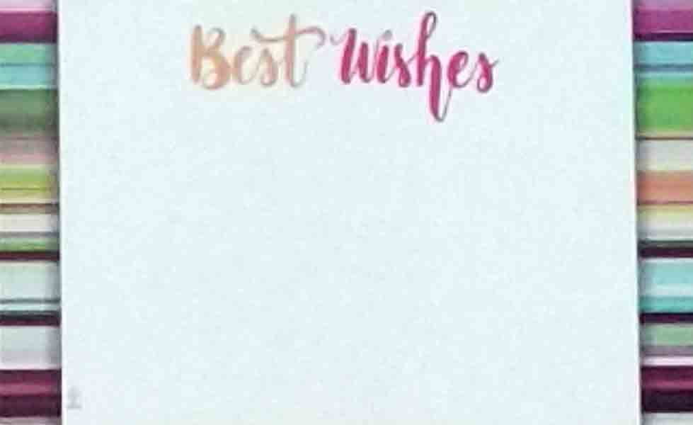 AC4917 - Best Wishes - 2.45 pkg, 2.25/10
