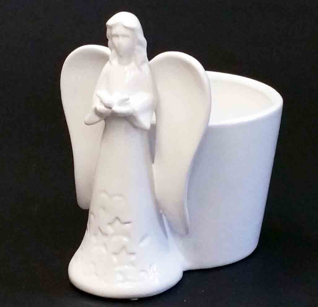 C102 - 7" Angel with Pot - 8.95 ea, 8.75/12