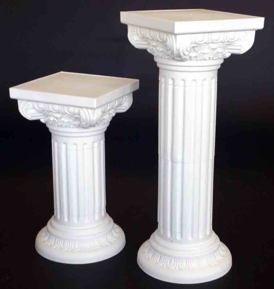 P112 - 25.5" OR 36" Sectional Plastic Pillar - 79.80 ea