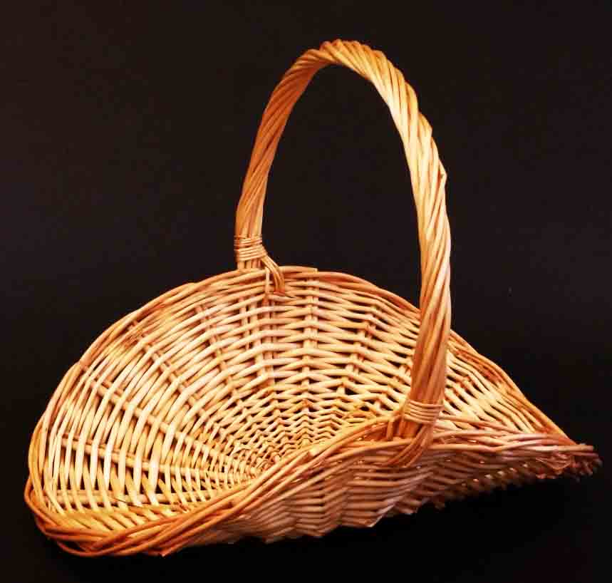 817 - 17" Willow Fireside Basket - 12.95 ea