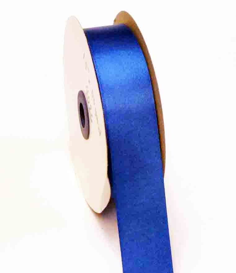 Royal Blue Double Faced Satin Ribbon, 1-1/2x50 Yards