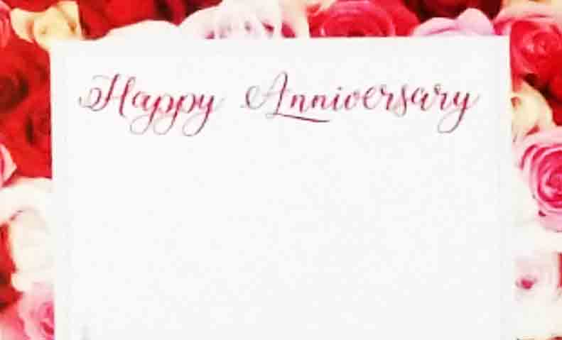 AC4949 - Happy Anniversary - 2.45 pkg, 2.25/10