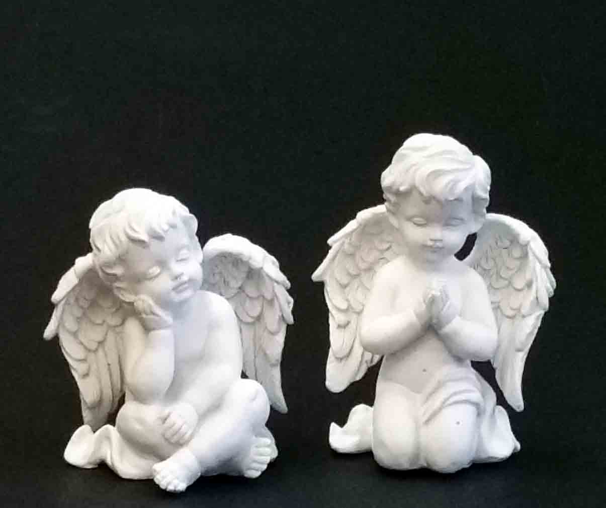 2049 - 3.5 and 4" Sitting Angels - 9.95 box of 2
