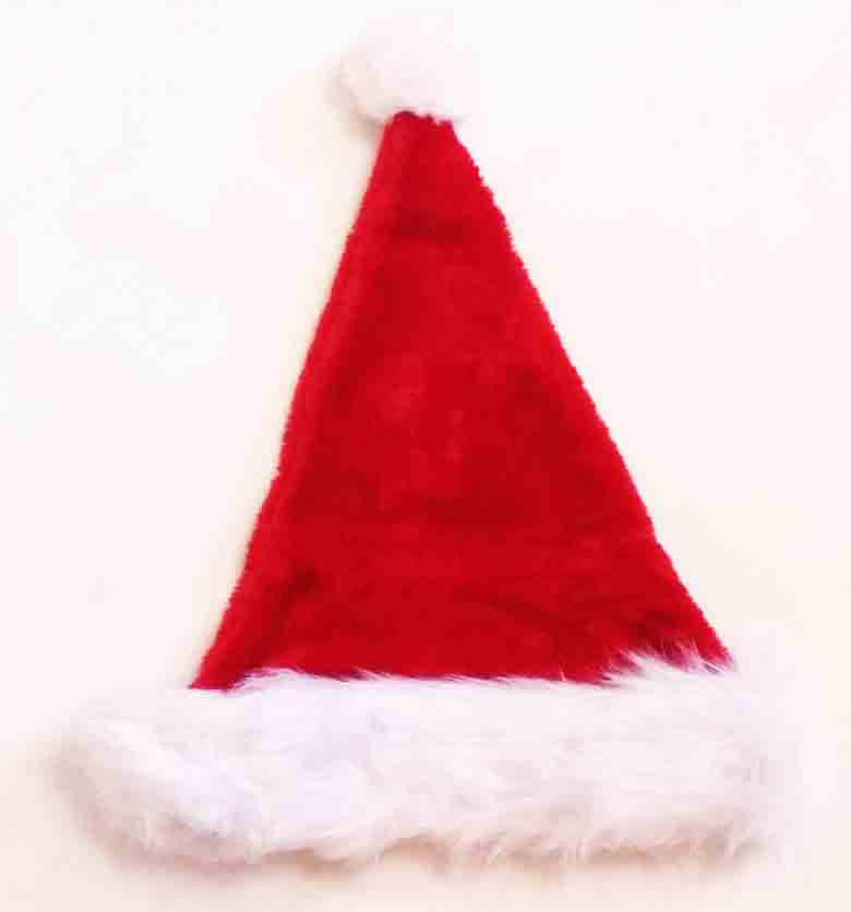 X9350 - Deluxe Santa Hat - 3.40 ea, 3.25/12