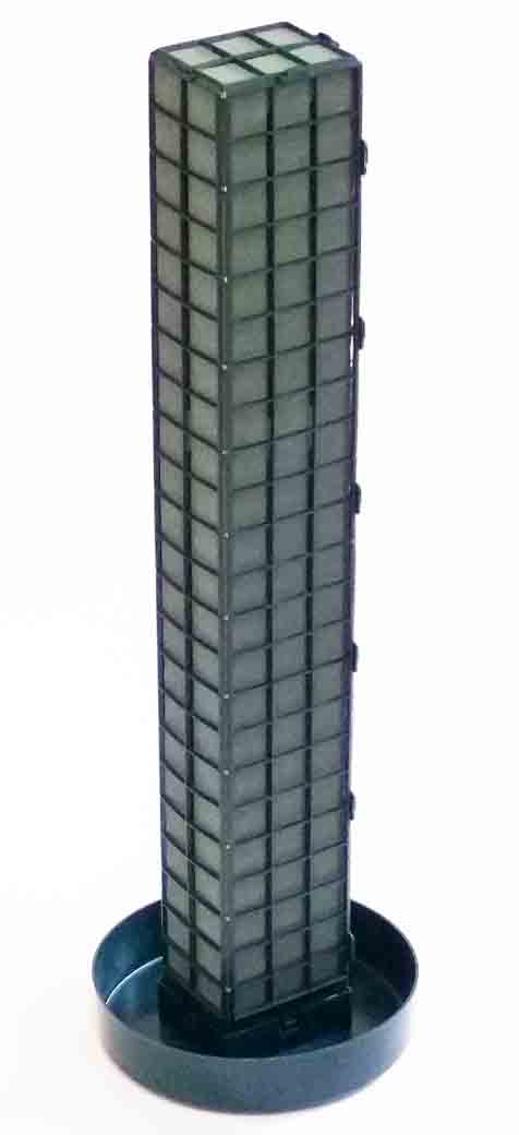 VT - 30 x 3.5 x 4.5" Vertical Wet Foam Stand - 27.50 ea