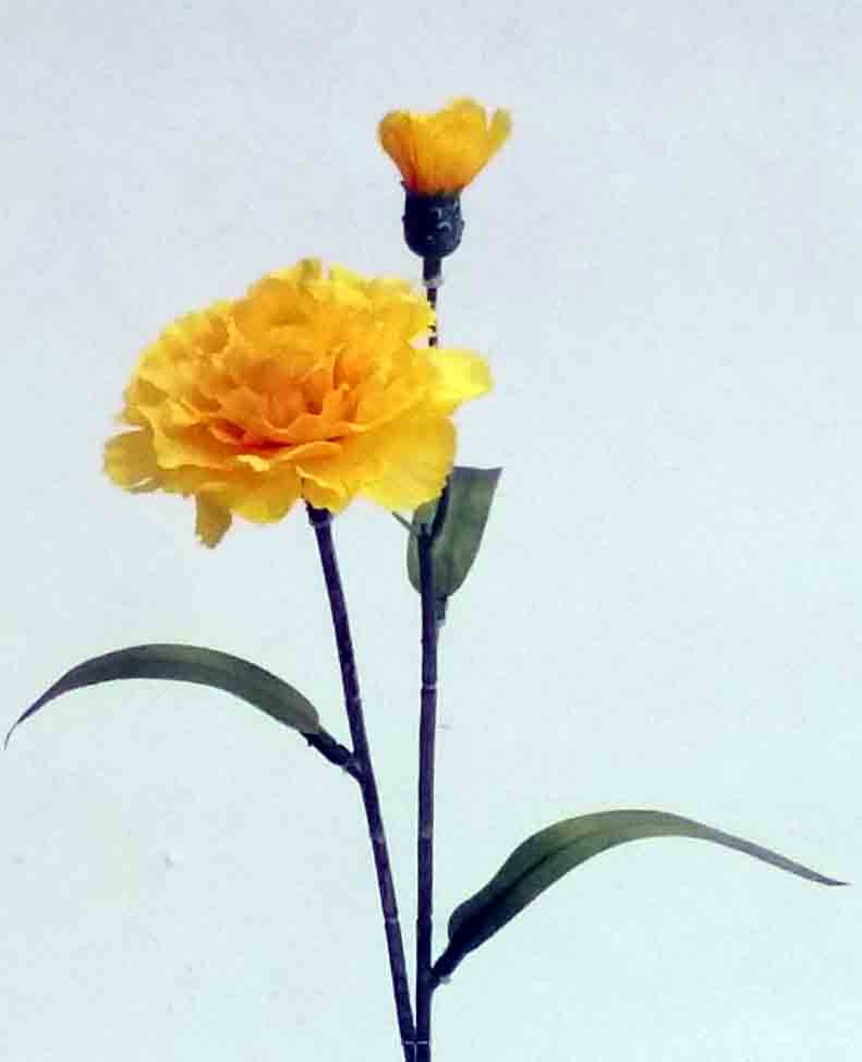 C953 - 15" Carnation Stem with Bud - 1.25 ea, .95/48