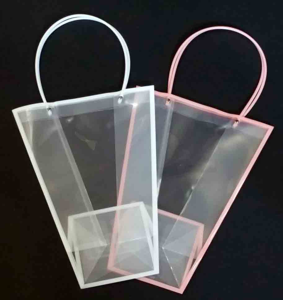 157 - 14" x 10.5" x 6" Bouquet Bag 2.15 ea, 1.90/12 ea