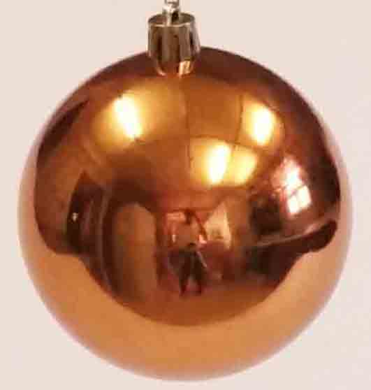 X9200 - 8" Shiny Bronze Hanging Ball - 7.95 ea, 7.15/6