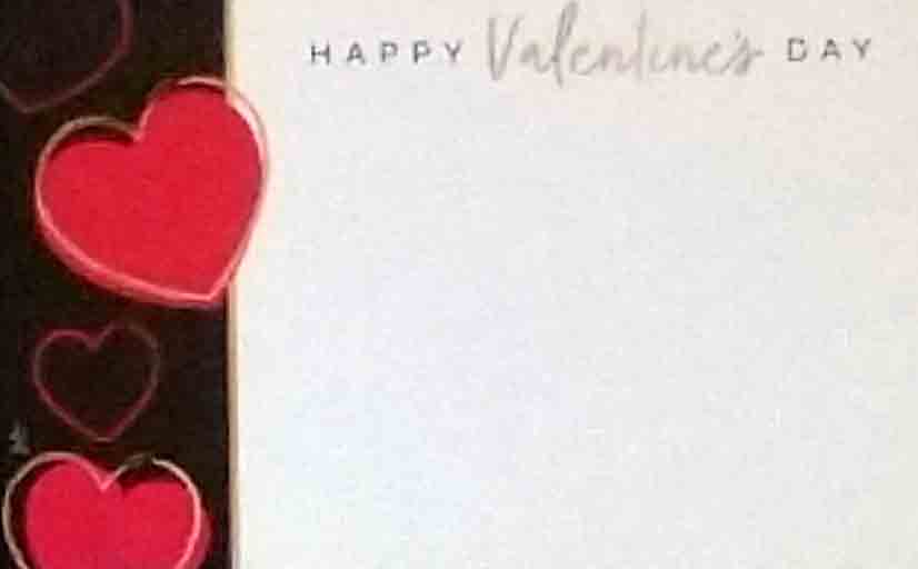 AC5210 - Happy Valentine's Day - 2.45 pkg, 2.25/10