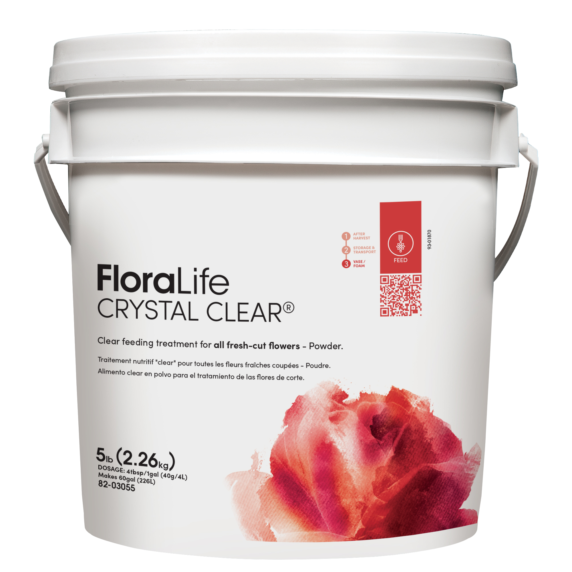 811- Floralife Crystal Clear - 5 lb - 34.45 ea