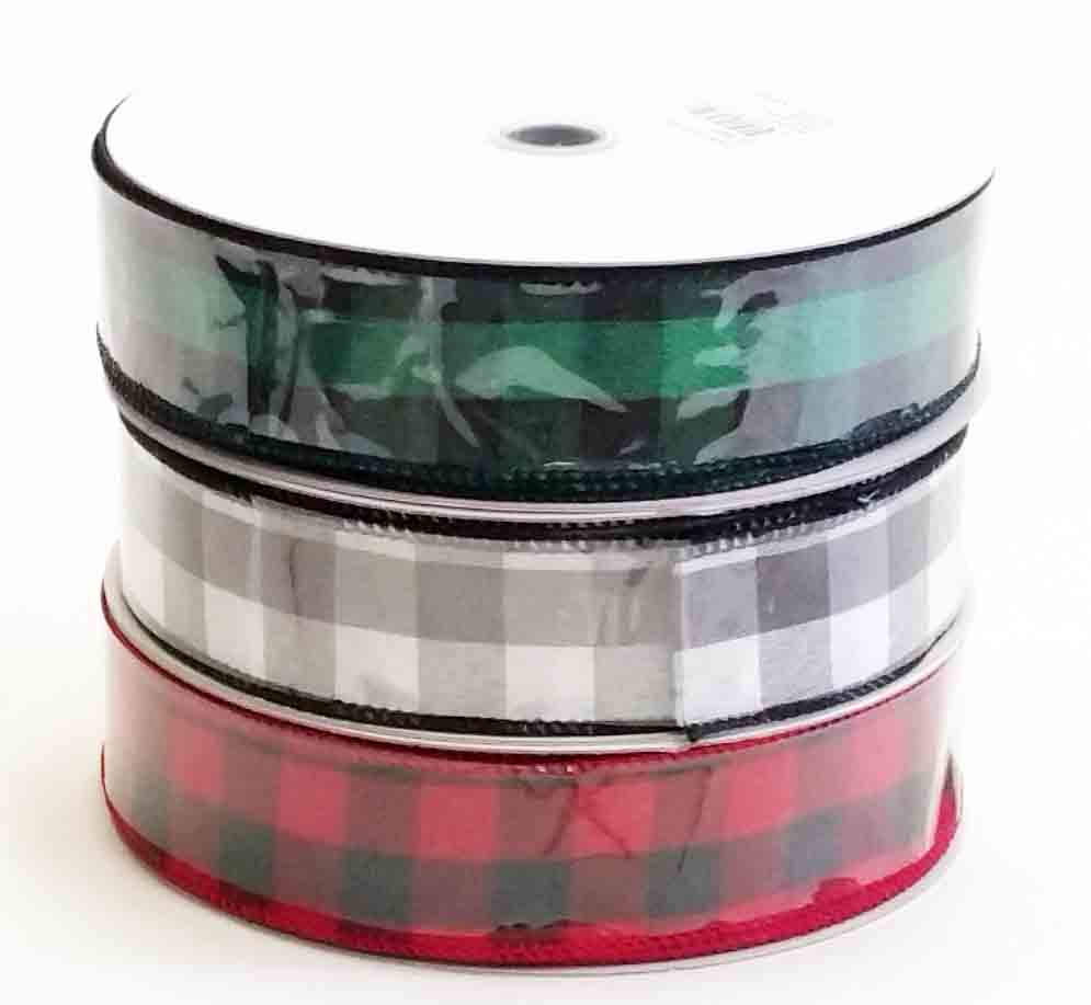4220 - 1.5" Buffalo Plaid - 50 yds - 11.45 bolt