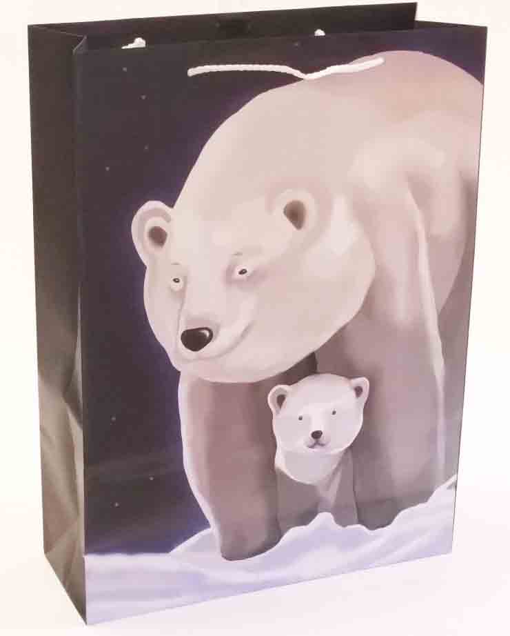 X063 - 5 x 13 x 18" Jumbo Gift Bag - 1.55 ea, 1.30/12