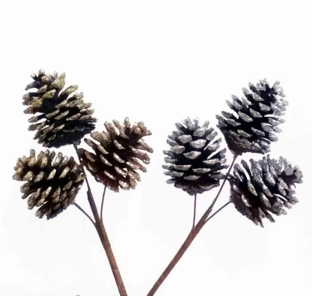 X197 - Pine Cone Pick x  3 -  .95 ea, .85/100