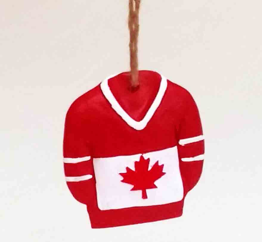 X822 - Weighted Canada Hockey Jersey Hanger - 2.60 ea, 2.45/12