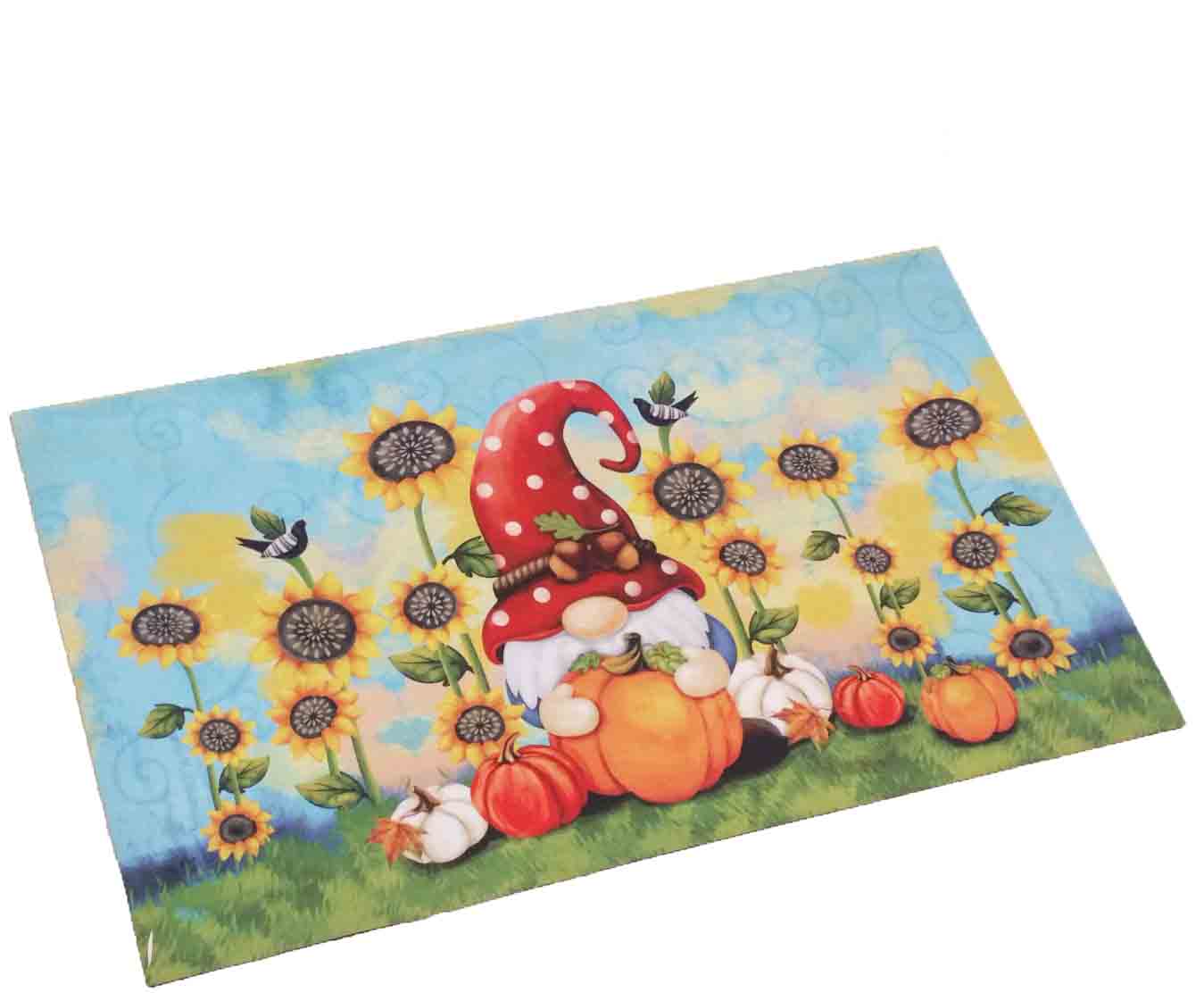 9750 - 18 x 29.5" Gnome Door Mat - 10.75 ea