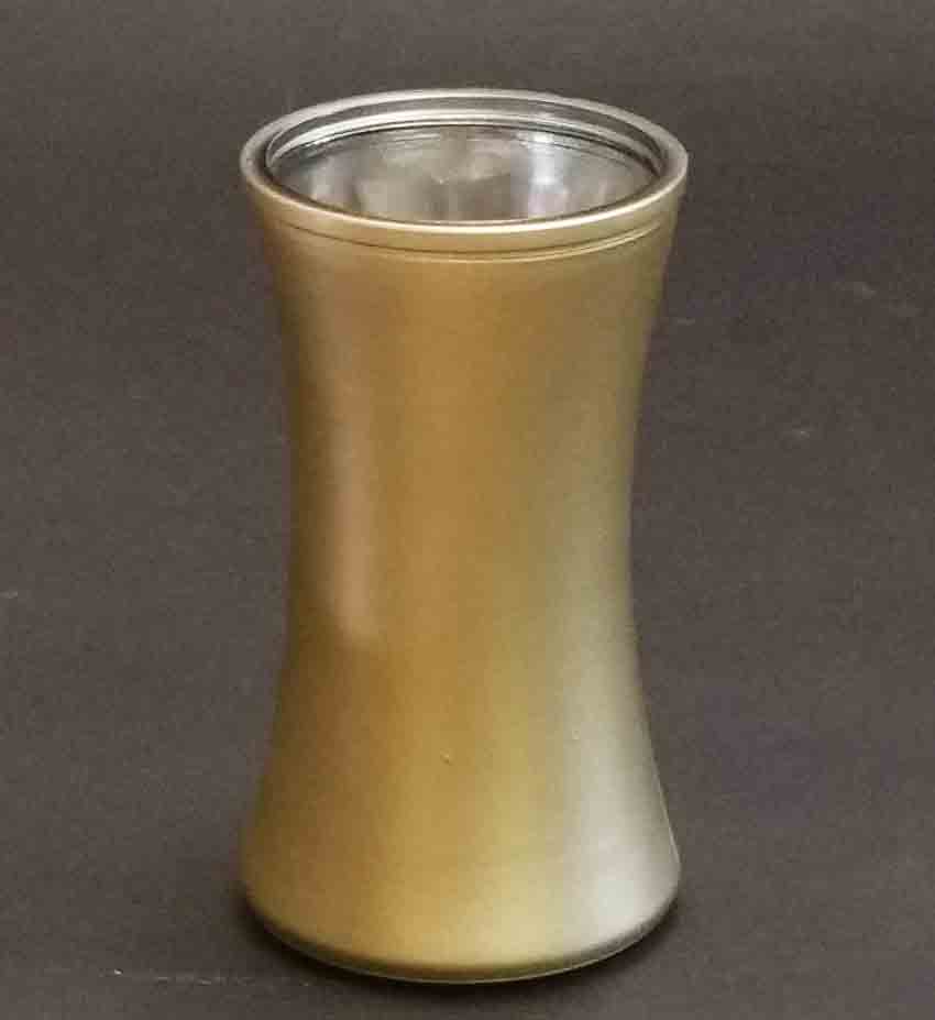 GC4940 - 8" Gold Gathering Vase - 6.95 ea, 6.55/12