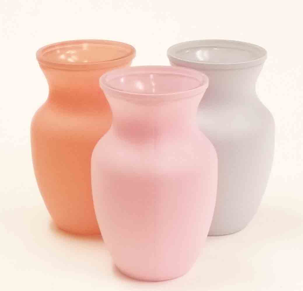 GC4999 - 7.75" Spring Assortment Vase - 3.95 ea, 3.65/12