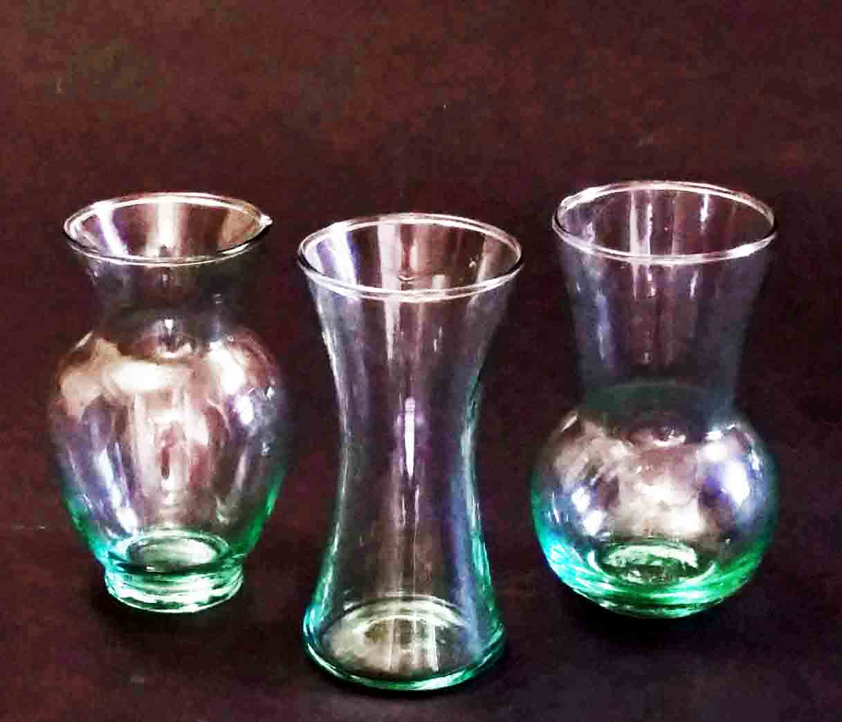 GL360 - 5" Mini Trio Vases - 3.55 ea, 3.35/24