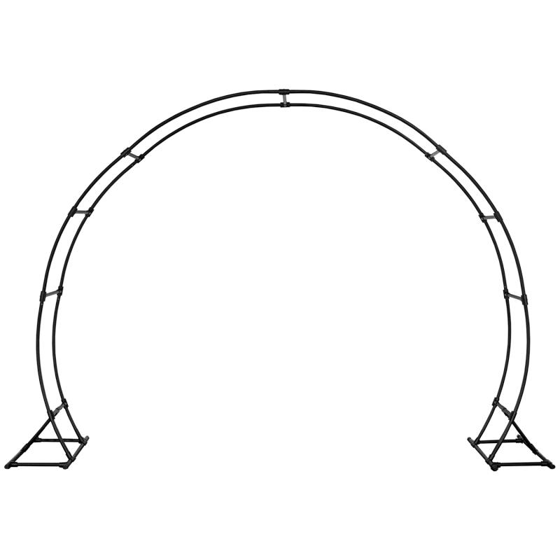 W9774 - 10' Round Arch - Black - 397.45