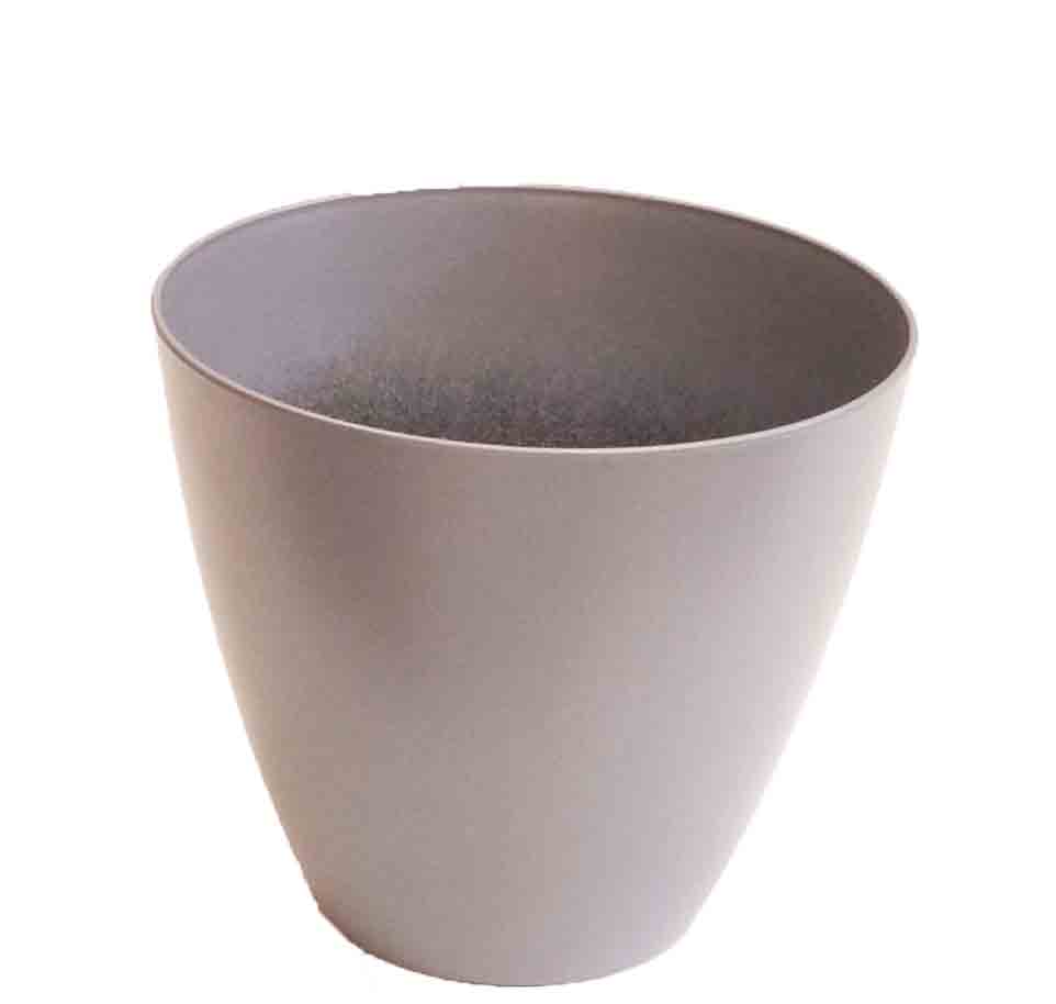 7814 - 8" Grey Modern Planter - 5.95 ea